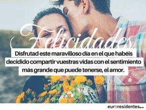 Frases para felicitar a un matrimonio