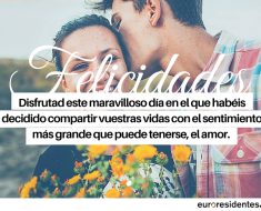 frases para felicitar el matrimonio