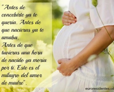 Frases para madres embarazadas