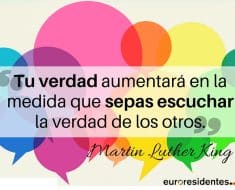 Martin Luther King frases euroresidentes