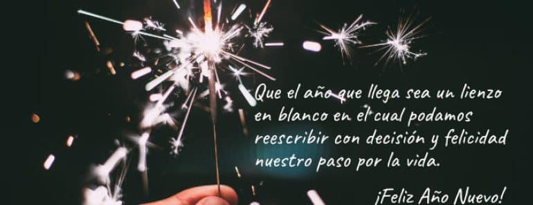 Frases para felicitar el Año Nuevo