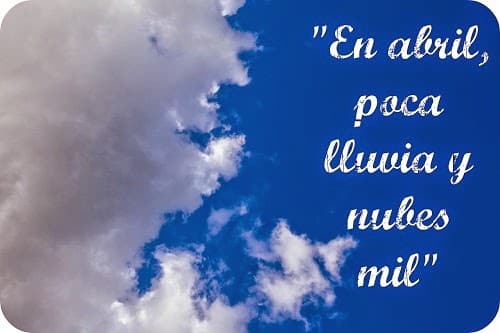 6 refranes sobre abril cortos - Frases y Citas Célebres