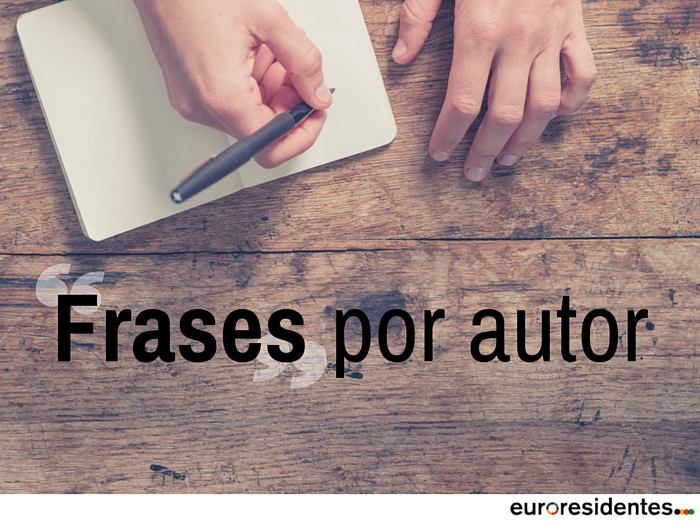 frases por autor Euroresidentes