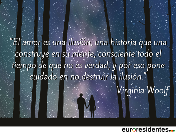 Virginia Woolf el amor