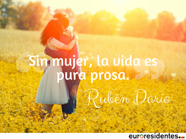 Rubén Darío mujer poesía prosa