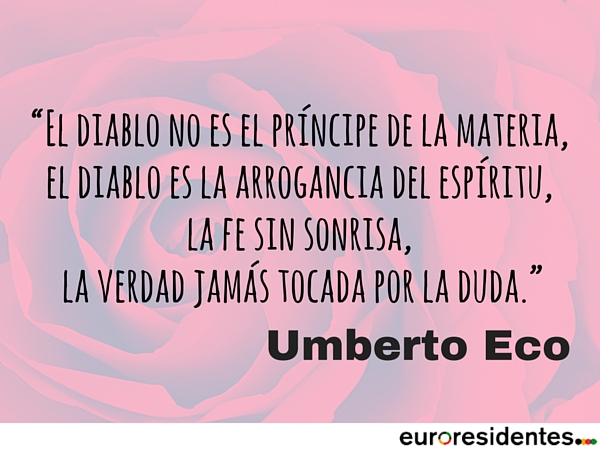 Umberto Eco El nombre de la rosa