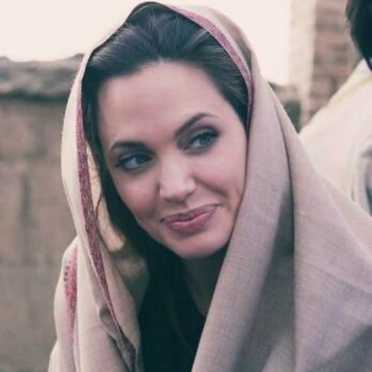Angelina Jolie de rodaje