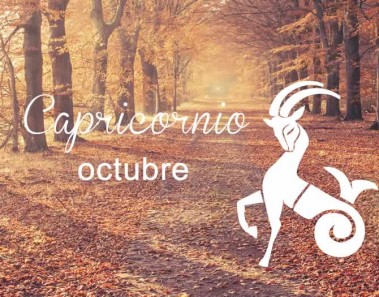 Horóscopo Capricornio Octubre 2016