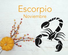 Horóscopo Escorpio Noviembre 2023