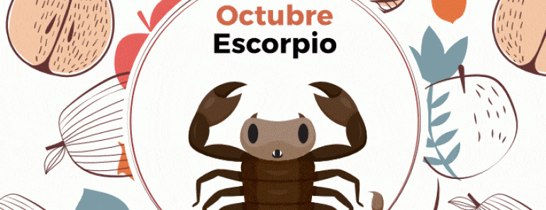 Horóscopo Escorpio Octubre 2017