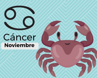 Horóscopo Cáncer Noviembre 2022