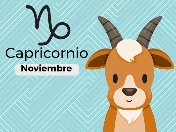 Horóscopo Capricornio Noviembre 2017