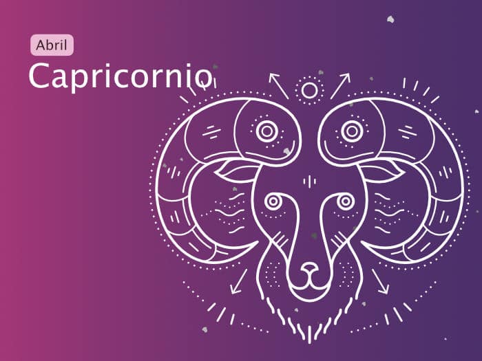 Horóscopo Capricornio Abril 2019