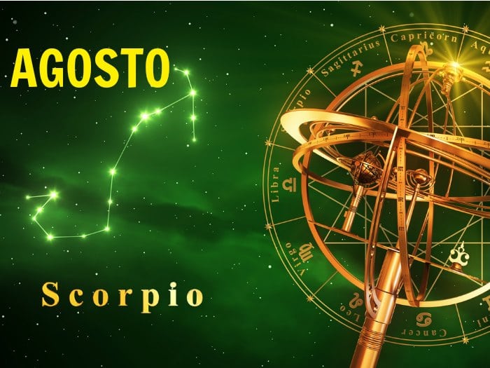 Horóscopo Escorpio Agosto 2018