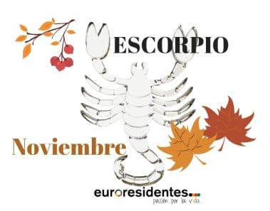 Horóscopo Escorpio Noviembre 2021