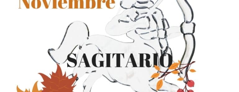 Horóscopo Sagitario Noviembre 2019