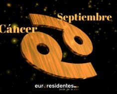 Horóscopo Cáncer Septiembre 2018