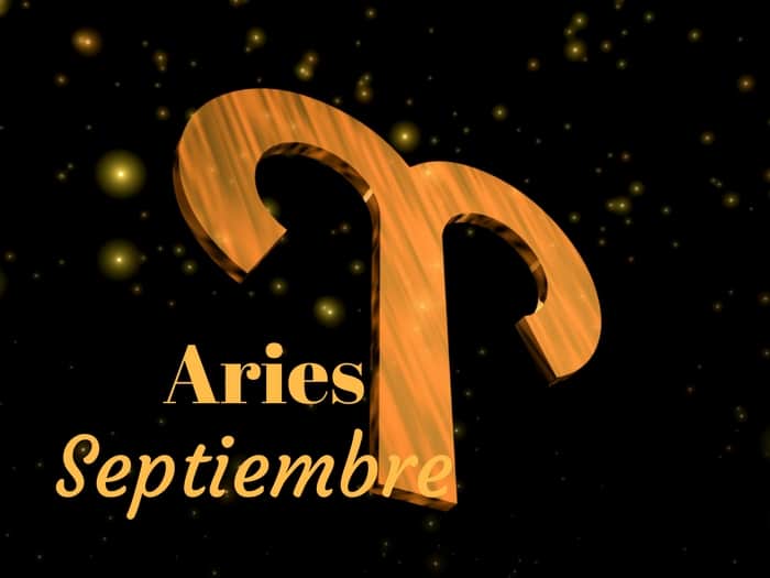 Horóscopo Aries Septiembre 2018