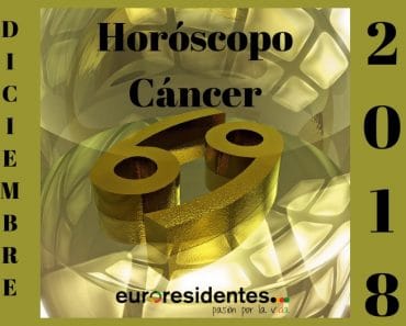 Horóscopo Cáncer Diciembre 2018