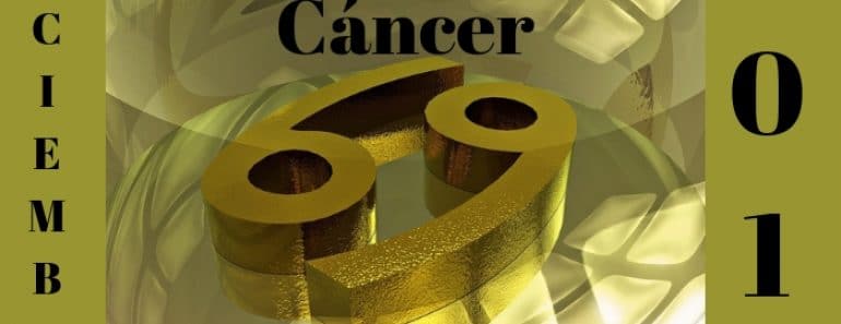 Horóscopo Cáncer Diciembre 2018