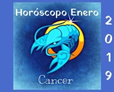 Horóscopo Cáncer Enero 2019