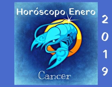Horóscopo Cáncer Enero 2019