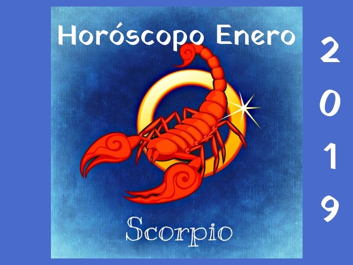 Horóscopo Escorpio Enero 2019