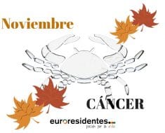 Horóscopo Cáncer Noviembre 2021