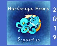 Horóscopo Acuario Enero 2019