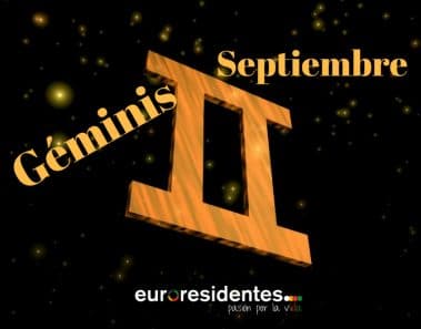 Horóscopo Géminis Septiembre 2019