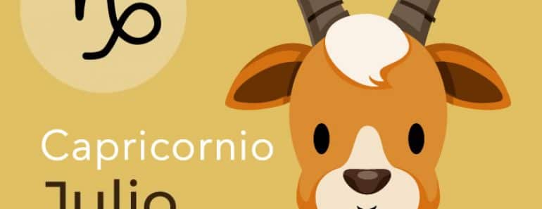 Horóscopo Capricornio Julio 2019
