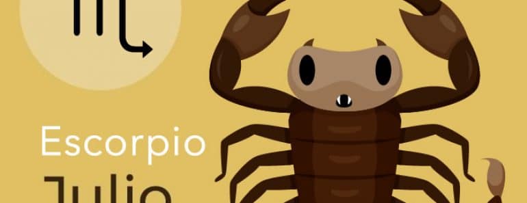 Horóscopo Escorpio Julio 2019