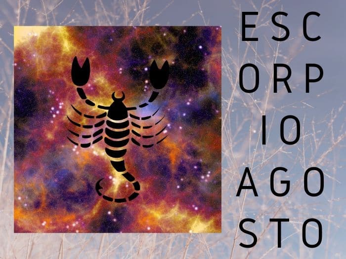 Horóscopo Escorpio Agosto 2019