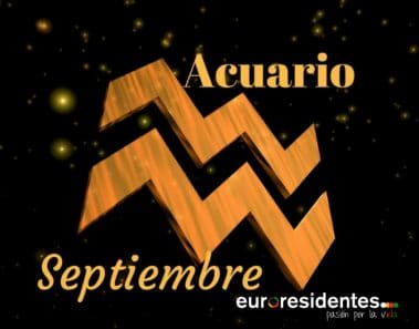 Horóscopo Acuario Septiembre 2019