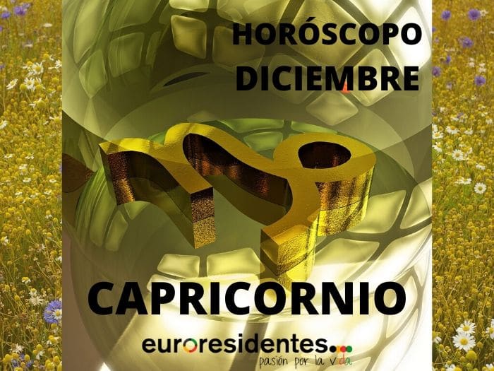 Horóscopo Capricornio Diciembre 2020