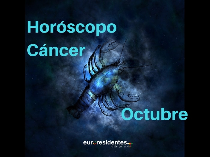 Horóscopo Cáncer Octubre 2023