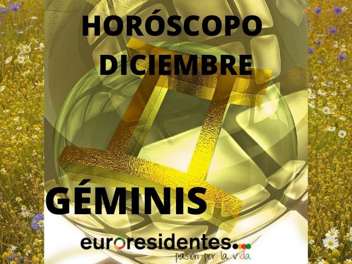 Horóscopo Géminis Diciembre 2020