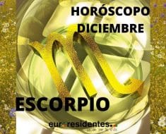 Horóscopo Escorpio Diciembre 2020