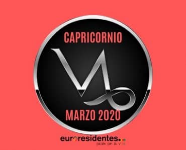 Horóscopo Capricornio Marzo 2020