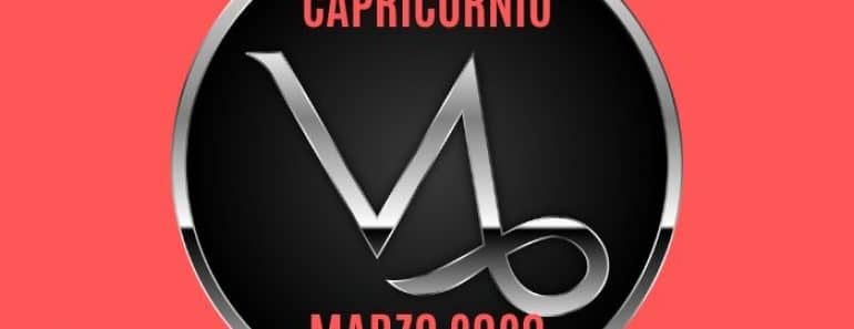 Horóscopo Capricornio Marzo 2020
