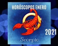 Horóscopo Escorpio Enero 2021