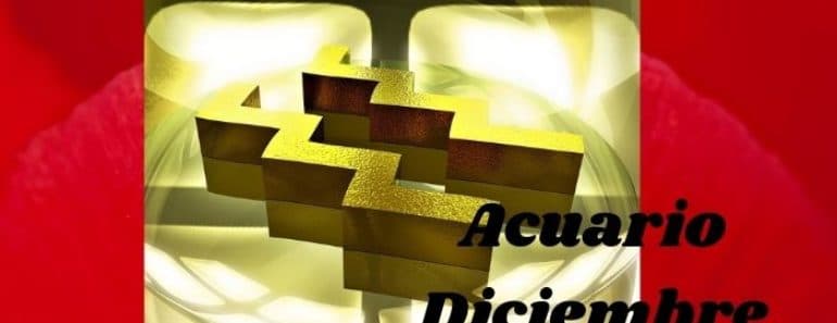 Horóscopo Acuario Diciembre 2022