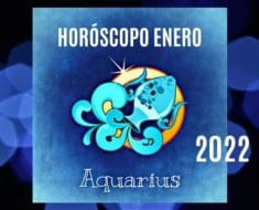 Horóscopo Acuario Enero 2022