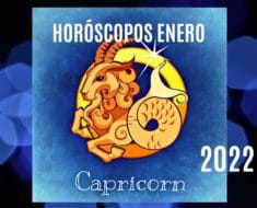 Horóscopo Capricornio Enero 2022