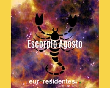 Horóscopo Escorpio Agosto 2024