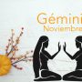 Horóscopo Géminis Noviembre 2025