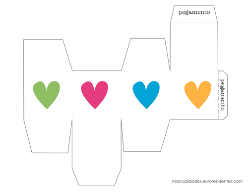 Moldes o Plantillas de Corazones.  Molde de corazon, Plantilla de corazón,  Páginas para colorear