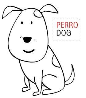 dibujo de perro para colorear