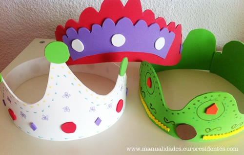 Como hacer una CORONA de CUMPLEAÑOS de GOMA EVA -- DIY -- Manualidad --  Doruba 