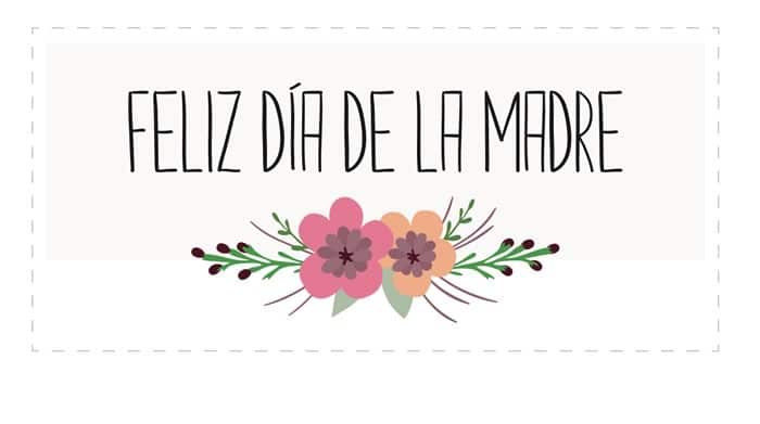 Día de la Madre, tarjetas para imprimir gratis